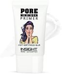 Insight Cosmetics Pore Mnimizer Primer |Primer For Face Makeup | Pores and Fine lines minimizer | Hydrating and moisturising | Infused with Aloe Vera | Silk Matte Finish (30 ml)