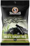 Sugarless Confectionery Soft Licorice Pieces with Stevia 80 g