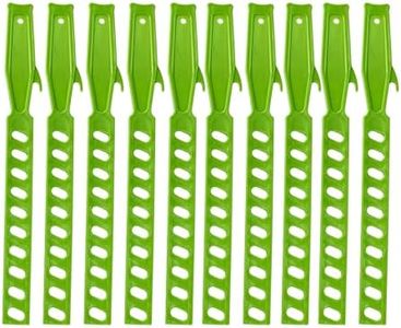 ToolSpace Agitateur de peinture 10 pièces - Plastique - 35 cm - Agitateur de peinture vert Durable Réutilisable - Pour différents types de peintures - Emulsions, Peintures acryliques, Résines - Ne se