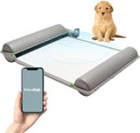 BrilliantPad Smart Indoor Dog Potty for Small Pets | Self Cleaning with Odor Control, AI Health Monitoring, Puppy Training Alternative to Grass Turf | Includes 1 Absorbent Pad Roll & Smartphone App