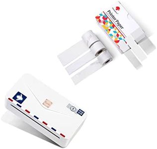 Phomemo M04AS Mini Printer with 15/25mm White/Transparent/semi-Transparent Adhesive Paper Bundle