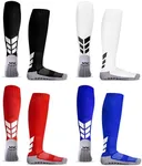 MENDENG Mens Grip Socks Soccer Grip