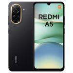 Xiaomi Redmi A5 Smartphone – 3GB+64GB, 6.52" HD+ Display, 5000mAh Battery, Android 13 Go Edition, Dual SIM – Black