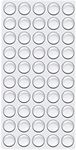 ZZLBZN Clear Rubber Feet, 100Pcs Self Adhesive Rubber Pads Sticky Rubber Dots, Non-Slip Cabinet Stoppers, for Furniture Drawer Doors Cutting Boards Small Appliances Electronic Products