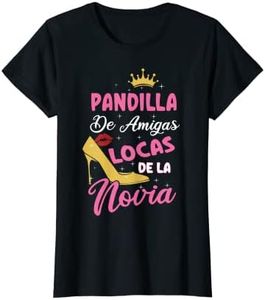 Divertida Para Despedidas De Soltera Pandilla De La Novia Camiseta