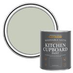 Rust-Oleum Light Green Scrubbable Kitchen Cupboard Paint in Satin Finish - Aloe 750ml