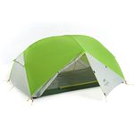 Naturehike Mongar Ultralight 20D Silicone Backpacking Tent 2 Person For Backpacking Cycling Hiking Camping (Bud Green)