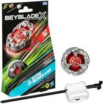 Beyblade X Scythe Incendio 4-60T Starter Pack Set with Balance Type Right-Spinning Top and Launcher; Battling Top Toys for 8 Year Old Boys and Girls