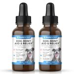 BUDDY'S BEST Twin Pack Dog Joint Aid & Relief Plus | 50ml | Relieves Joint Pain in Dogs | Fast Acting Formula | Natural Ingredients | Made in the UK