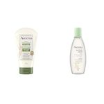 Aveeno Daily Moisturizing Face Cream (141 g) + Aveeno Skin Clarifying Toner with Soy Extract (200 mL)