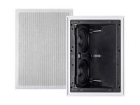 Monoprice Alpha in Wall Surround Speaker Dual 5.25 Inch Carbon Fiber 2-Way Vari-Angled (Single) - 113687