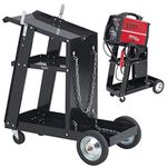 Clarke welding cart - steel with heavy duty castors