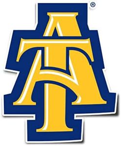 Desert Cactus North Carolina A&T State University Sticker HBCU Aggies Vinyl Decal Laptop Water Bottle Car Scrapbook (IND 06)