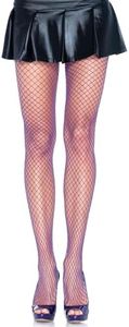 Leg Avenue Women's Spandex Industrial Fishnet Tights, Purple, One Size
