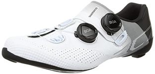 SHIMANO Unisex Brc702w45e RC7 RC702 Shoes White Size 45 Wide, White, Size wide UK