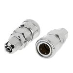 HOSEMART Pneumatic SP20 - Pack of 2 Quick Connector 1/4 BSP Aluminium Air Line Hose Quick Fittings Coupler