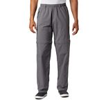 Columbia Men's Backcast Convertible Pant, City Grey, Large x 32