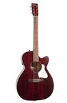 Art & Lutherie Legacy Concert Hall Cutaway Acoustic Guitar with Godin Q1T - Tennessee Red