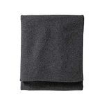 Pendleton, Eco-Wise Washable Wool Blanket, Charcoal, Twin