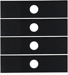 Haiouus AEB0800 Multi-Head Replacement Edger Blade, Compatible with EGO 56V Edger Models EA0800/ME0801/ME0800, Black (4)