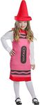 Dress Up America Crayon Costume For Kids - Red Crayon Tunic For Girls And Boys