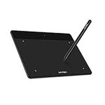 XP-PEN Deco Fun S Drawing Tablet 6.3＂x 4＂OSU tablet Graphics Pad Digital Writing Board Supports Windows, Mac, Linux and Chromebook (Classic Black)