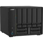 QNAP TS-932PX-4G 9 Bay (5 + 4) Desktop NAS Enclosure - 10GbE SFP+ and 2.5GbE Connectivity - 5 x 3.5-inch Drive Bays & 4 x 2.5-inch SATA Drive Bays