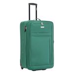 Skylark 29" Large Suitcase Super Lightweight Combination Lock Expandable 2 Wheel Soft Shell Check in Luggage for 23kg