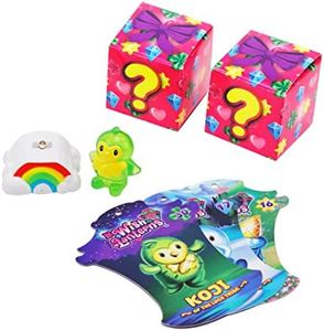 Lil Wish Lanterns Mystery Toy Triple Pack with Light-Up Base, Contains 1 Exposed Figure and 2 Random Collectible Figures, Gift for Girls, Light Up Toy, Styles May Vary, Luck Tribe (Rainbow)