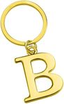 Freedale Gold Letter A-Z Keychain f