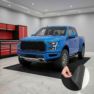 FLEXIMOUNTS 22' x 8'10" Garage Floor Mat Oil Spill Mat with Waterproof Slip-Resistant Backing, Waterproof Rubber Backing Floor Protection Shop Toolbox Containment Carpet, Absorbent, Slip-Resistant