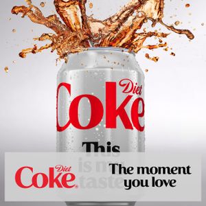 Diet Coke 24-Pack 330ml Cans – Sugar-Free Soft Drink