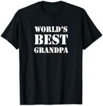 World's Best Grandpa T Shirt T-Shir