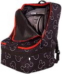 J.L. Childress Disney Baby Ultimate PREMIUM Backpack Padded Car Seat Travel Bag - Car Seat Gate Check Bag - Fits All Car Seats & Booster Seats - Mickey Mouse