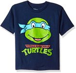 Freeze Nickelodeon Boys' Toddler Boys' Teenage Mutant Ninja Turtles Group T-Shirt Shirt, Navy, 4T