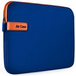 AirCase Neoprene Tablet Sleeve Bag/Case/Cover fits 11.6-Inch Laptop/Tablet, for Samsung/Ipad/Oppo/Realme/Xiaomi/Redmi Pad, Oneplus Pad Tablets, with Fleece Inside (Blue)