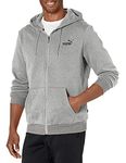 PUMA Men's Essentials Full Zip Fleece Hoodie
