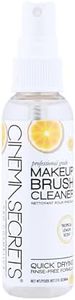 Cinema Secrets Original Makeup Brush Cleaner Spray - Professional Cleanser for Makeup Brushes - Quick-Drying, Rinse-Free Formula - Removes Stubborn Waterproof Make Up - Lemon (2 fl oz)