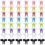 Konohan 160 Packs Bulk Earbuds with Wire Kids Earphones Classroom Headphones for Students Headphones Individually Bagged, 8 Colors Ear Buds Bulk Headphones for Classroom School Library (Colorful)