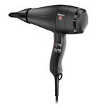 Valera 3000 Professional ion hairdryer, Powerful and Lightweight, Soft Touch Finish, Color Black