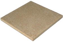 The Stove Wizard Firebrick Fire Board Heat Proof Brick Vermiculite Fireboard 1 Brick 193mm x 303mm x 25mm