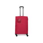 Skybags Rubik 58 cms Small Cabin Polyester Softsided 4 Spinner Wheels Luggage/Suitcase/Trolley Bag- Red