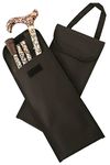 Black Carry Pouch for a Folding Stick with Handle (Stick NOT Included)