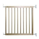 BabyDan Aalborg, Covers openings between 71.5-78.5 cm/28.2-30.9 inches, Basic Stair Gate/Baby Gate/Safety Gate, Wood, Made in Denmark - (Pet Gate/Dog gate)