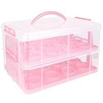 VIDETOL Cupcake Carrier with Handle