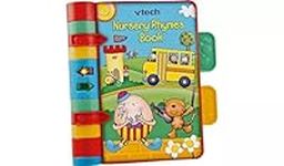 VTech Baby Nursery Rhymes Book, Light Up, Interactive, Musical Baby Book with Sounds and Phrases, Suitable for Babies from 6 Months+, English Version