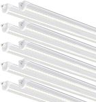 Ensenior 10 Pack 8 FT Led Shop Ligh