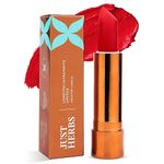 Just Herbs Ultra Matte Bullet Lipstick Nourishing Non Drying and Long Stay Lipsticks for Women 4 g (Crimson Kiss)