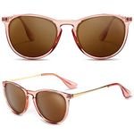 SUNGAIT Vintage Round Sunglasses for Women Men Classic Retro Designer Style