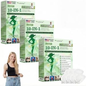 Moringa Berberine Patch,2026 New Professional Moringa 10-in-1 Nano Microdarts Patch, Natural Patches for Women and Men
